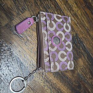 Coach card case/change purse